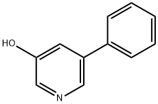 3-HYDROXY-5-PHENYLPYRIDINE Structure