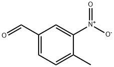 4-메틸-3-니트로벤잘데하이드 구조식 이미지