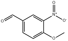 4-METHOXY-3-NITROBENZALDEHYDE 구조식 이미지