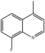 Quinoline, 8-fluoro-4-Methyl- Structure
