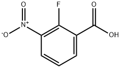 2-Fluoro-3-nitrobenzoic acid 구조식 이미지