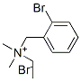 2-브로모벤질-N-에틸디메틸암모늄브로마이드 구조식 이미지