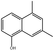 5,7-디메틸-1-나프톨 구조식 이미지