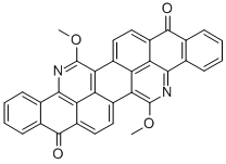6,15-dimethoxybenzo[b]naphth[1',2',3':1,8]isoquino[5,4-hi]thebenidine-9,18-dione Structure