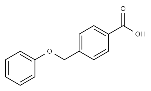 4-(PHENOXYMETHYL)BENZENECARBOXYLIC ACID Structure