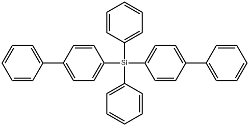 BIS(P-BIPHENYL)DIPHENYLSILANE Structure