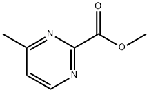 2-Pyrimidinecarboxylicacid,4-methyl-,methylester(9CI) Structure