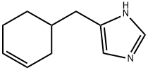 4-CYCLOHEX-3-ENYLMETHYL-1H-IMIDAZOLE Structure