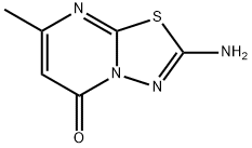 2-AMINO-7-METHYL-[1,3,4]THIADIAZOLO[3,2-A]PYRIMIDIN-5-ONE 구조식 이미지