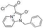 1-Benzyl-3-(chloroacetyl)-1H-imidazo[1,2-a]pyridin-4-ium-2-olate 구조식 이미지