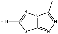 3-METHYL[1,2,4]TRIAZOLO[3,4-B][1,3,4]THIADIAZOL-6-YLAMINE Structure