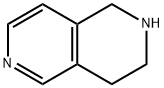 1,2,3,4-테트라하이드로-2,6-나프티리딘 구조식 이미지