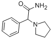 2-phenyl-2-pyrrolidin-1-ylacetamide Structure