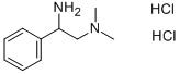 N2,N2-DIMETHYL-1-PHENYL-ETHYLENEDIAMINE DIHYDROCHLORIDE Structure