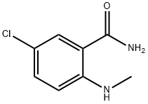 5-chloro-2-(methylamino)benzamide Structure