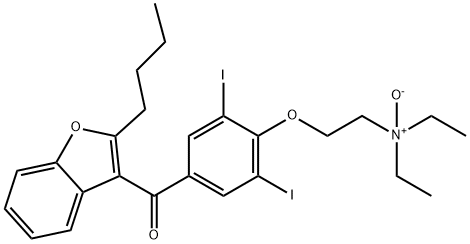 Amiodarone N-oxide 구조식 이미지