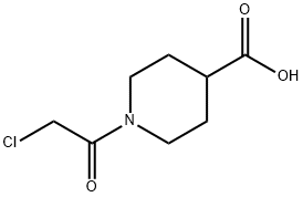 N-CHLOROACETYLISONIPECOTIC ACID Structure