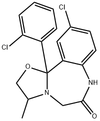 mexazolam Structure
