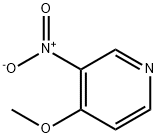 4-Methoxy-3-nitropyridine 구조식 이미지