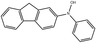 N-(9H-플루오렌-2-일)-N-페닐히드록실아민 구조식 이미지