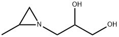 3-(2-methylaziridin-1-yl)propane-1,2-diol Structure