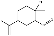 1-Chloro-1-methyl-4-(1-methylvinyl)-2-nitrosocyclohexane 구조식 이미지