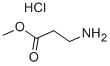 Methyl 3-aminopropionate hydrochloride 구조식 이미지