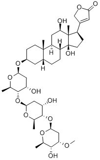 A-METHYLDIGOXIN Structure