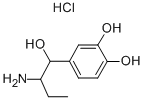 에틸노에피네프린하이드로클로라이드 구조식 이미지
