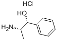 1R,2S-(-)-Norephedrine hydrochloride 구조식 이미지