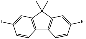 7-Bromo-2-iodo-9,9-dimethyl-9H-fluorene Structure