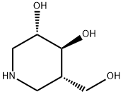 3,4-피페리딘디올,5-(히드록시메틸)-,(3S,4S,5S)-(9CI) 구조식 이미지