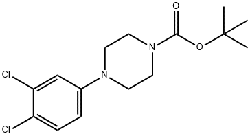 1-Boc-4-(3,4-디클로로페닐)피페라진 구조식 이미지