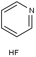 플루오린화 수소-피리딘(플루오르화 수소-피리딘) 구조식 이미지