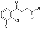 4-(2,3-DICHLOROPHENYL)-4-OXOBUTYRIC ACID 구조식 이미지