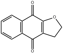 2,3-Dihydronaphtho[2,3-b]furan-4,9-dione Structure