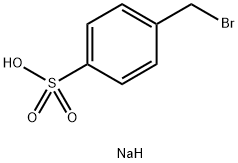 sodium alpha-bromo-p-toluenesulphonate  구조식 이미지