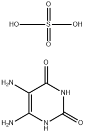 5,6-DIAMINO-2,4-DIHYDROXYPYRIMIDINE SULFATE Structure