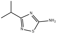 5-AMINO-3-ISOPROPYL-1,2,4-THIADIAZOLE Structure