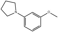 1-(3-METHOXY-PHENYL)-PYRROLIDINE Structure