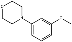 4-(3-Methoxyphenyl)morpholine Structure
