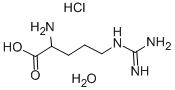 DL-Arginine hydrochloride monohydrate Structure