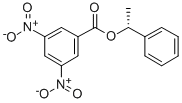 (R)-(-)-1-PHENYLETHYL 3,5-DINITROBENZOATE Structure