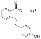 sodium 2-[(4-hydroxyphenyl)azo]benzoate Structure