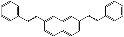 2,7-DISTYRYLNAPHTHALENE Structure