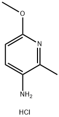 3-AMINO-6-METHOXY-2-PICOLINE HCL 구조식 이미지