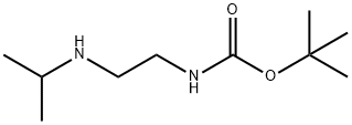 Carbamic acid, [2-[(1-methylethyl)amino]ethyl]-, 1,1-dimethylethyl ester (9CI) 구조식 이미지