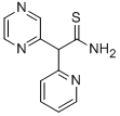 Pyrazineacetamide, alpha-2-pyridylthio- Structure