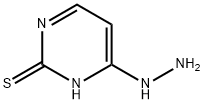 4(1H)-피리미디논,2,3-디히드로-2-티옥소-,히드라존(9CI) 구조식 이미지