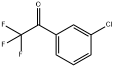 3'-CHLORO-2,2,2-TRIFLUOROACETOPHENONE Structure